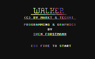 Walker v1 Title Screen